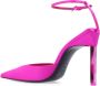 The Attico Fuchsia Perine Satijnen Pumps met Hoge Stiletto Hak Roze Dames - Thumbnail 4