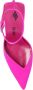 The Attico Fuchsia Perine Satijnen Pumps met Hoge Stiletto Hak Roze Dames - Thumbnail 12