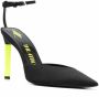 The Attico Zwarte Ss23 Leren Pumps Black Dames - Thumbnail 2