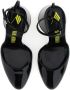 The Attico Hoge hakken slingback luz 105mm black in zwart - Thumbnail 8