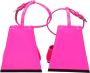 The Attico Hot Pink Piper Sandalen met Piramidehak Pink Dames - Thumbnail 3