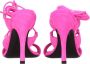 The Attico Roze Stiletto Hakken Sandalen - Thumbnail 2