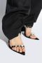 The Attico Zwarte Venus Sandalen Stiletto Hakken Black Dames - Thumbnail 5