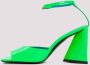 The Attico Sandals Green Dames - Thumbnail 2