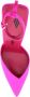 The Attico Fuchsia Perine Satijnen Pumps met Hoge Stiletto Hak Roze Dames - Thumbnail 13