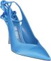 The Attico 014 Turquoise Venus Slingback Pumps Blue Dames - Thumbnail 3