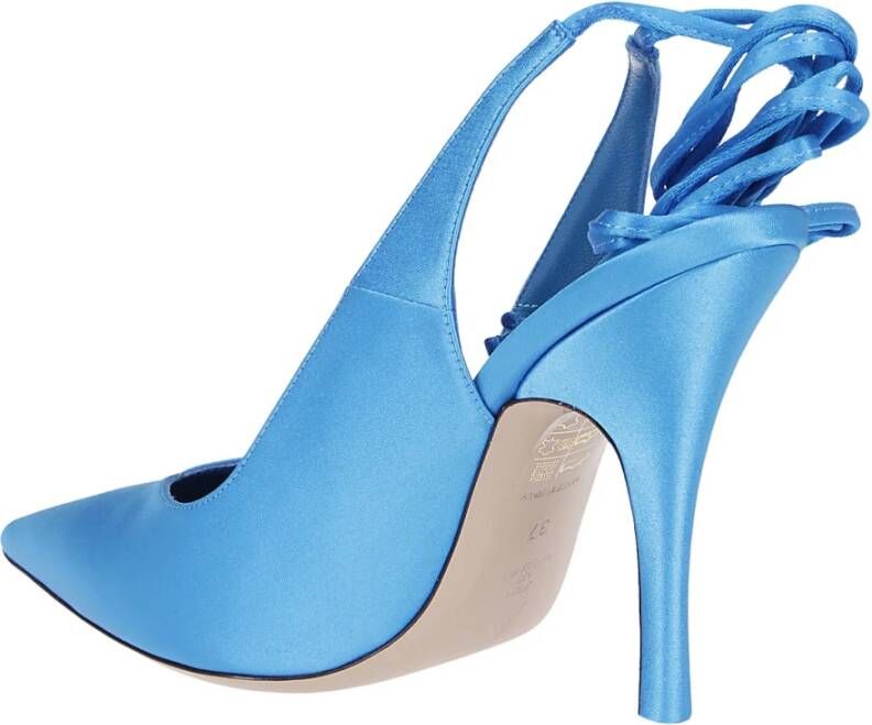 The Attico Schoenen met hakken Blauw Dames