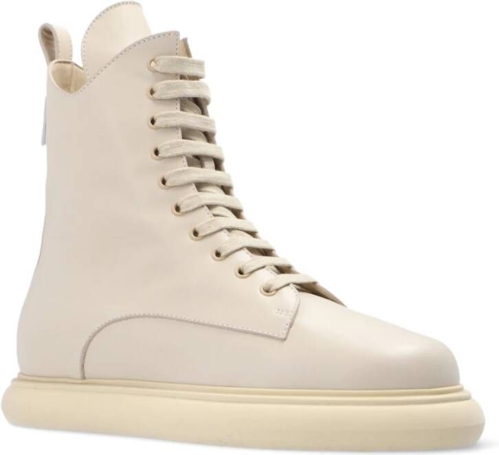 The Attico Selene high-top laarzen Beige Dames