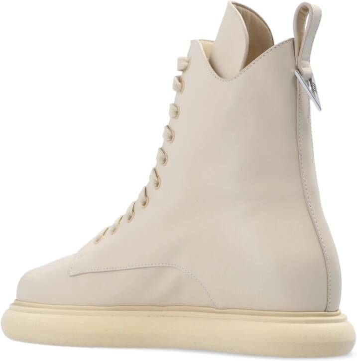 The Attico Selene high-top laarzen Beige Dames