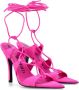 The Attico Roze Stiletto Hakken Sandalen - Thumbnail 4