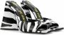 The Attico Devon Zebraprint Sandalen Brown Dames - Thumbnail 3