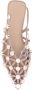 The Attico Grid ballerina's met parelversieringen Beige Dames - Thumbnail 4