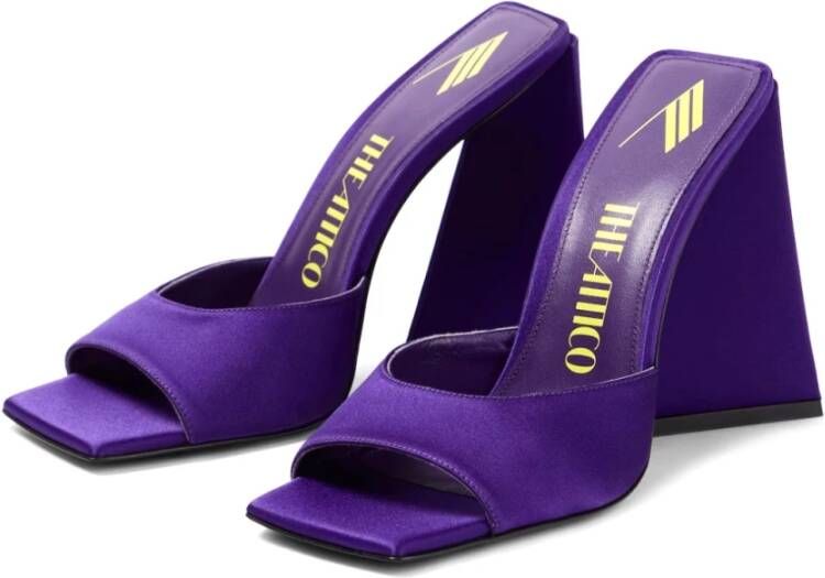 The Attico Stijlvolle Sandalen voor Vrouwen Purple Dames
