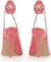 The Attico Hoge hakken venus slingback 115mm orange in roze - Thumbnail 13