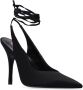 The Attico Verhoog je stijl met zwarte Attico platte schoenen Black Dames - Thumbnail 4