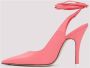 The Attico Venus Slingback Pumps in perzik Pink Dames - Thumbnail 2