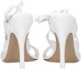 The Attico Witte Leren Stiletto Hakken Sandalen - Thumbnail 2