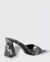 The Attico Zwarte Sandalen met Blokhak - Thumbnail 2