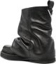 The Attico Stijlvolle kalfsleren enkellaarzen met metalen logo Black Dames - Thumbnail 21