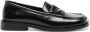 The Attico Zwarte Leren Loafers voor Vrouwen - Thumbnail 2