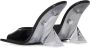 The Attico Zwarte Patentleren Kristal Wig Sandalen Black Dames - Thumbnail 4