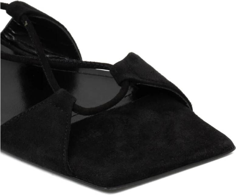 The Attico Zwarte Renee Sandalen