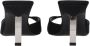 The Attico Zwarte Satijnen Open Teen Middelhoge Sandalen - Thumbnail 2