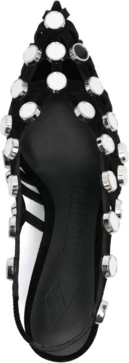The Attico Zwarte Slingback Pumps Stijlvol Ontwerp