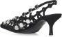 The Attico Hoge hakken grid slingback 50mm divers in meerkleurig - Thumbnail 8