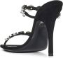 The Attico Zwarte Venus Sandalen Stiletto Hakken Black Dames - Thumbnail 3