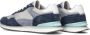 THE HOFF BRAND Lage Sneakers Heren Alberobello Maat: 44 Materiaal: Suède Kleur: Blauw - Thumbnail 3