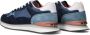THE HOFF BRAND Lage Sneakers Dames Cork Maat: 40 Materiaal: Suède Kleur: Blauw - Thumbnail 8