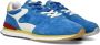 THE HOFF BRAND Lage Sneakers Heren Caeruleus Man Maat: 43 Materiaal: Suède Kleur: Blauw - Thumbnail 4