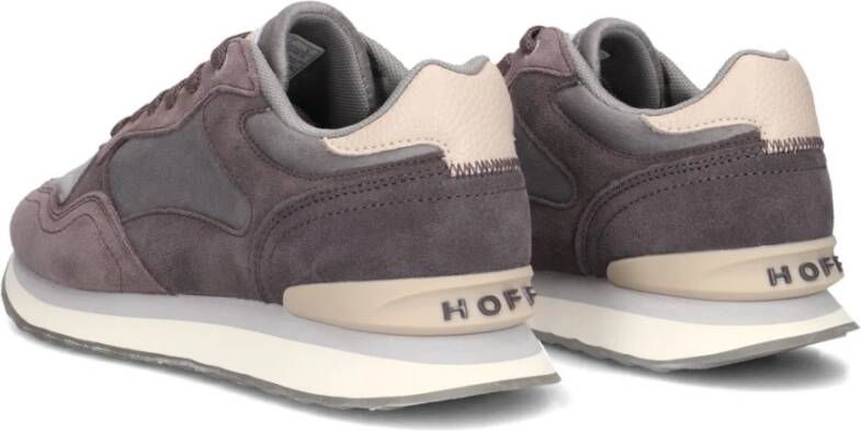 The Hoff Brand Paarse Suède Sneakers voor Herfst Winter