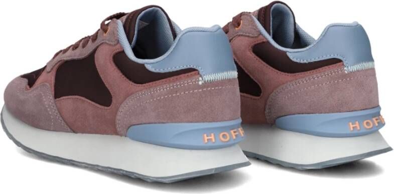 The Hoff Brand Rode Lage Copenhagen Sneakers