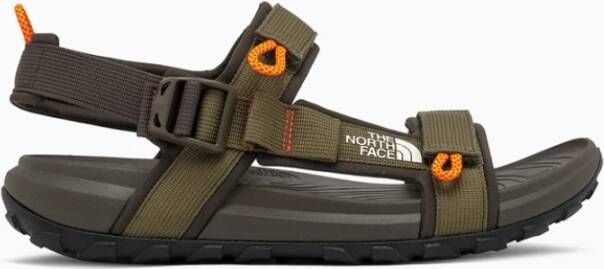The North Face Flat Sandals Green Heren
