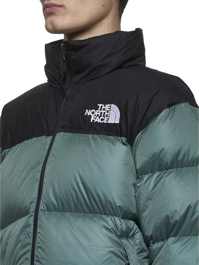 The North Face Groene donsjas met Vislon rits