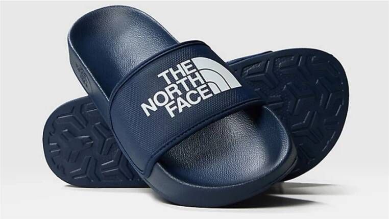 The North Face Outdoor Slides Blue Heren