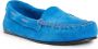 The Row Leren Loafers met Leren Detail Blue Dames - Thumbnail 2