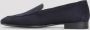 The Row Loafers Sophie Navy Blue Suede Goat Leather Loafers in blauw - Thumbnail 3