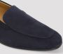 The Row Loafers Sophie Navy Blue Suede Goat Leather Loafers in blauw - Thumbnail 5