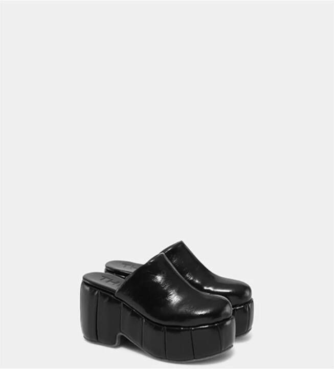 THEMOIRè Heeled Mules Black Dames