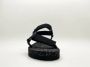 Thies 1856 Eco Trek Sandalen in Zwart - Thumbnail 2