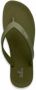 Thies 1856 Groene vegan Eco Thong sandalen - Thumbnail 2