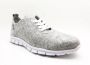 Thies Low-Top Sneakers PET Sneaker stone grey vegan aus recycel in grijs - Thumbnail 4