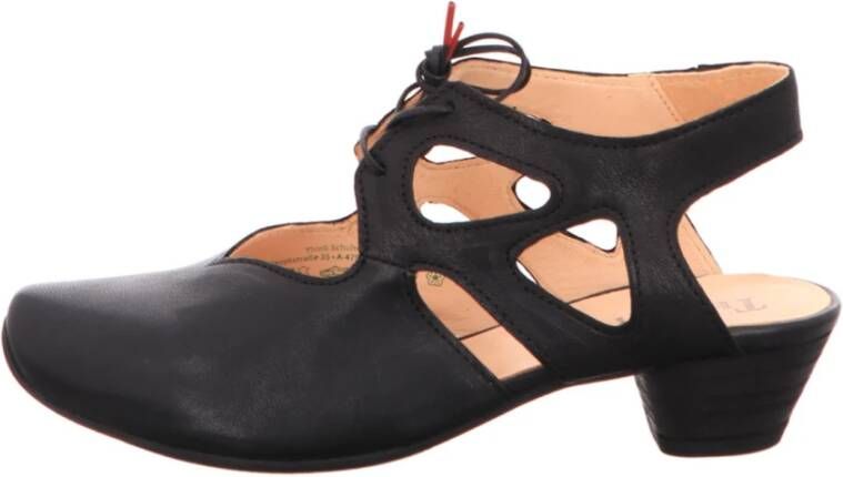 Think! Aida Zwart Stijlvolle Sneakers
