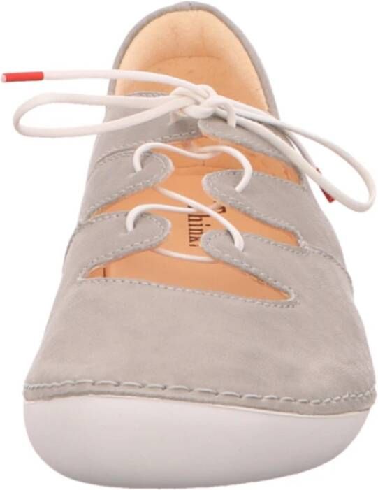 Think! Veterschoenen Grijs Capsule Stijl Gray Dames