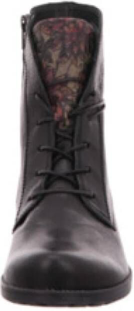 Think! Zwarte Veterschoenen voor Dames