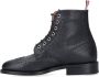 Thom Browne Boots Brogue Detail Boots – Black in zwart - Thumbnail 4