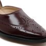 Thom Browne Bordeauxkleurige Loafers met RWB Streep - Thumbnail 2
